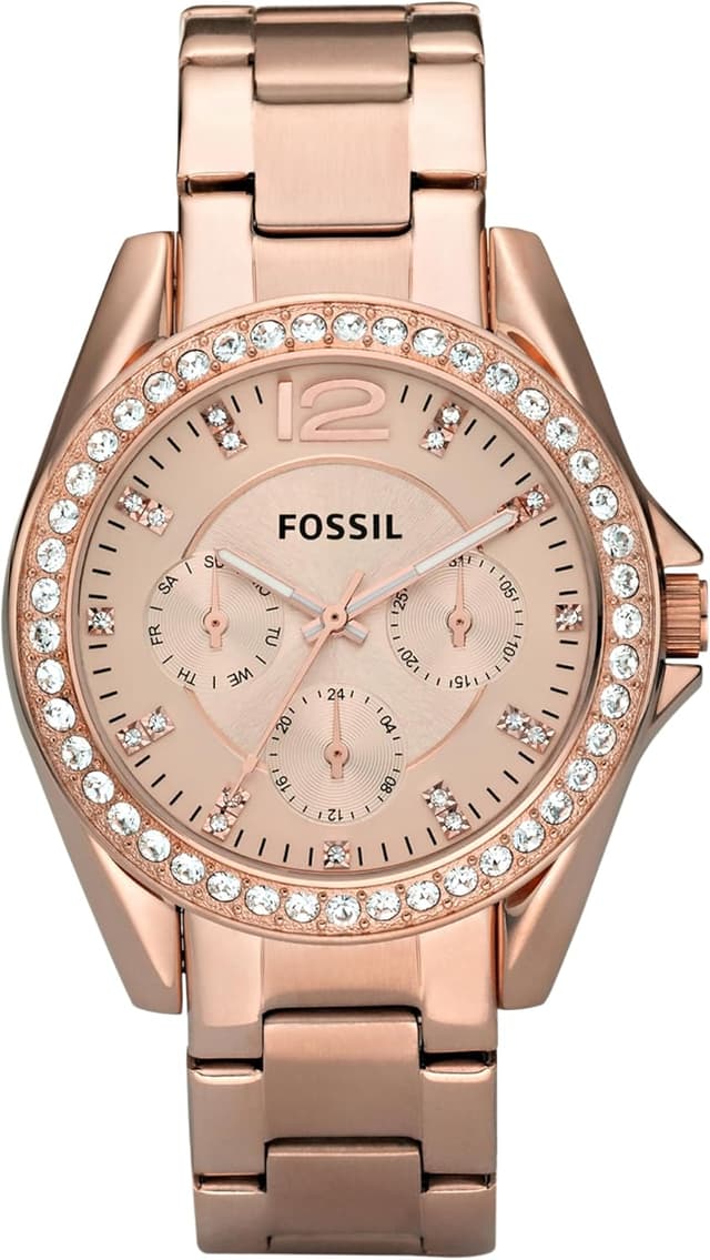 Imagen de Fossil Riley reloj mujer 38 mm oro rosa en OfertitasTOP