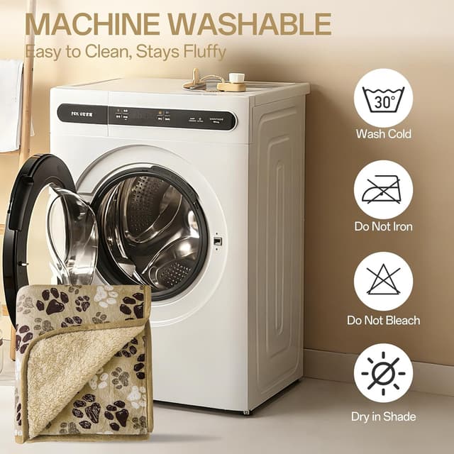 Thumbnail 6 de WONGS BEDDING Waterproof Dog Blanket 127x152cm