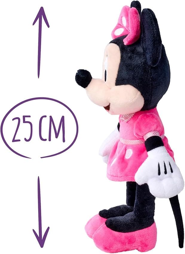 Detalle de Simba Toys Minnie Mouse peluche 61 cm, original