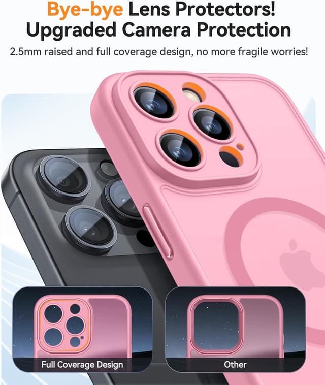 Detalle de CANSHN iPhone 15 Pro Max MagSafe Case