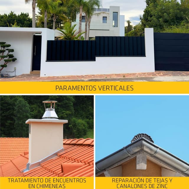 Thumbnail 6 de SIKA SikaFill 370 Fibers Pintura Acrílica Impermeable Blanco 🏠