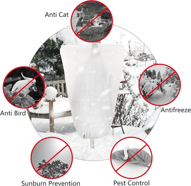 Thumbnail 3 de Vegamall Garden Fleece 80 x 120 cm plant cover