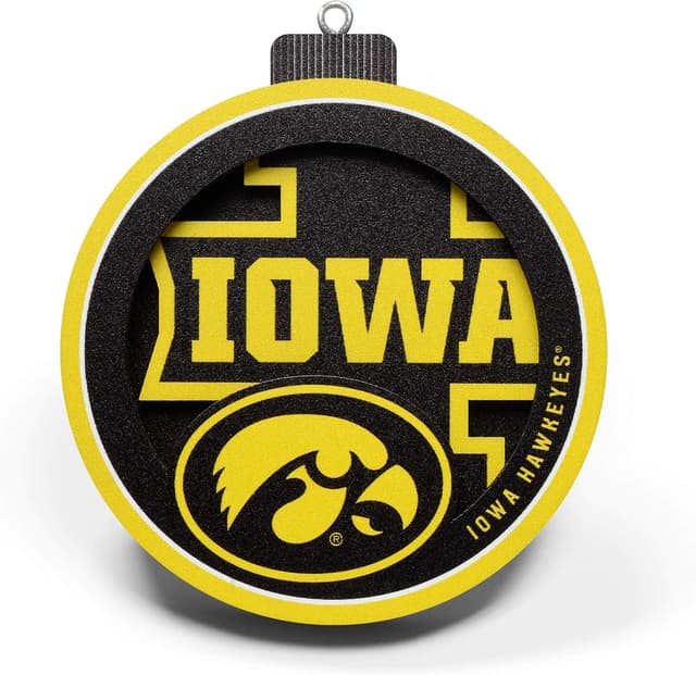 Detalle de YouTheFan NCAA 3D Logo Series Ornament (NCAA Team 3D Replica)