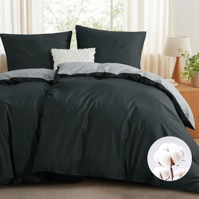 Detalle de RUIKASI Bettwäsche 135x200 Baumwolle 4-teilig