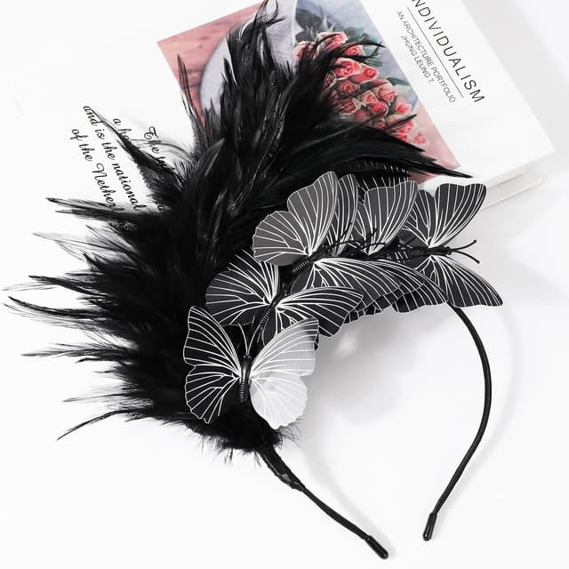 Thumbnail 6 de MWOOT Bandeau Plumes Papillon