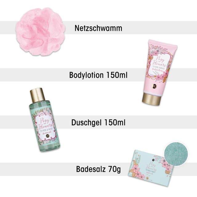 Thumbnail 2 de accentra POSY OF FLOWERS Geschenkset 4‑teilig