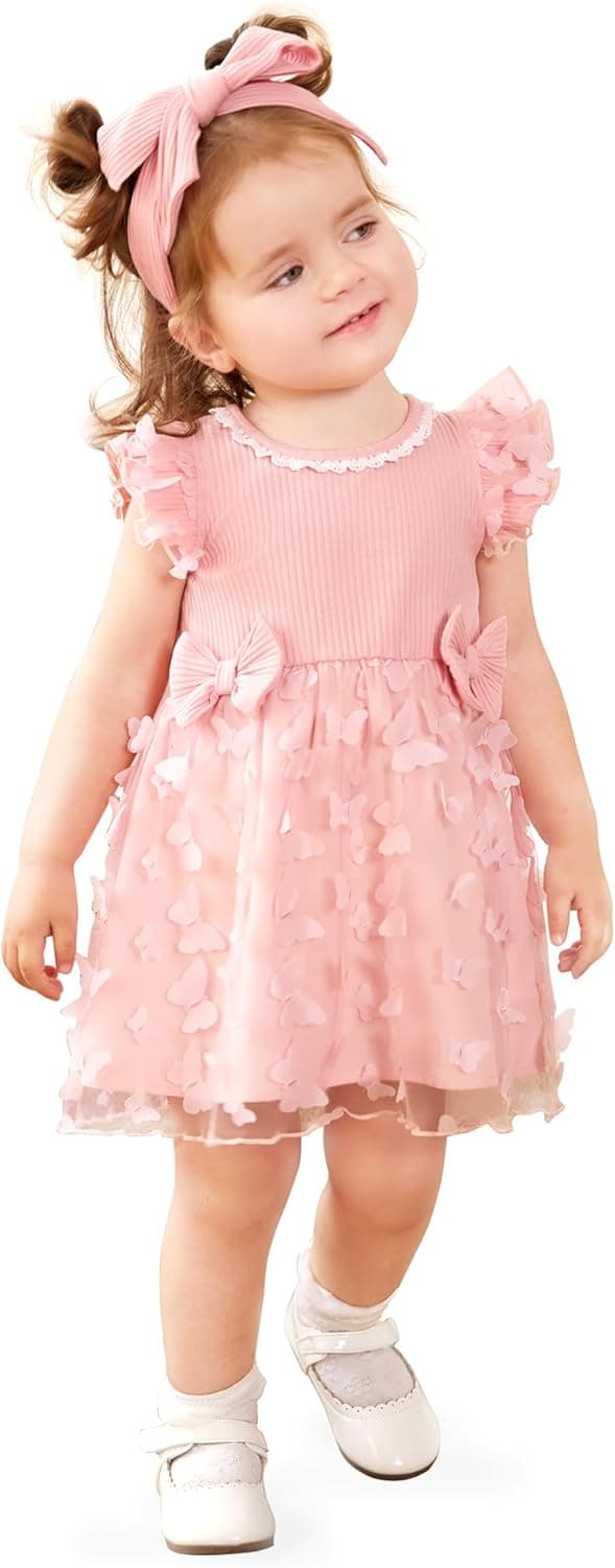 Thumbnail 6 de PatPat Robe Tulle bébé manches longues 🎀