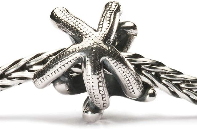 Thumbnail 1 de Trollbeads Perlina stella marina Argento 925