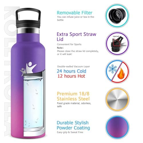 Thumbnail 3 de KollyKolla Botella térmica 500 ml para niños