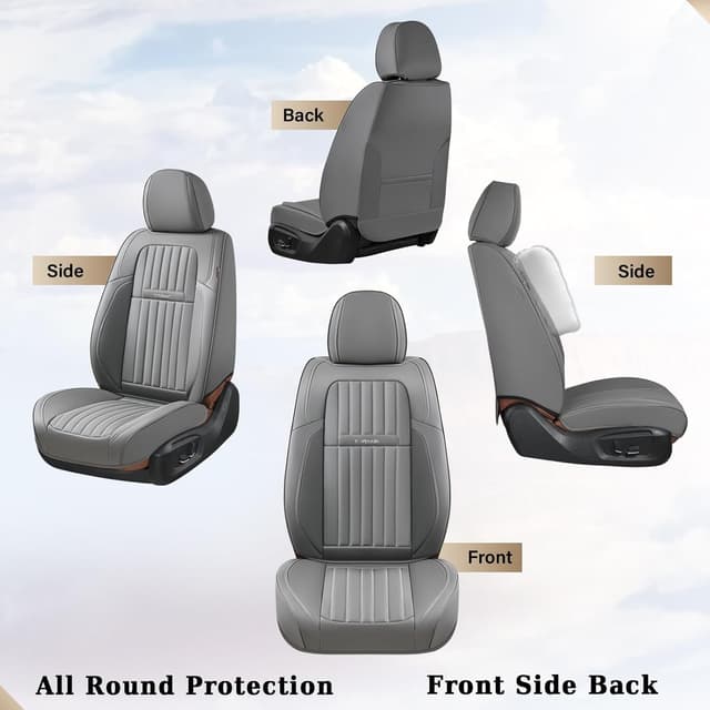Detalle 2 de Coverado Front Seat Covers 2PCS Gray