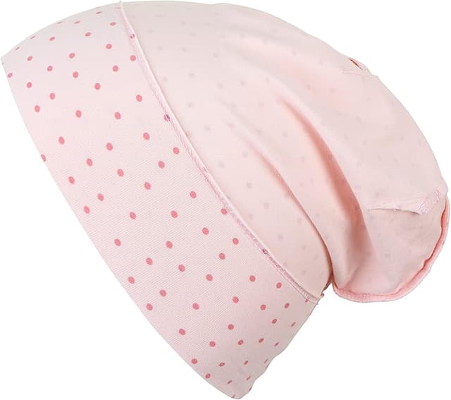 Detalle 1 de Sterntaler Baby Mädchen Slouch-Beanie Beanie Baby GOTS – rosa (Kinderbeanie aus Singlejersey)