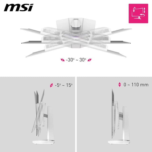 Detalle de MSI MPG 321URXW QD-OLED 240Hz 4K Gaming Monitor