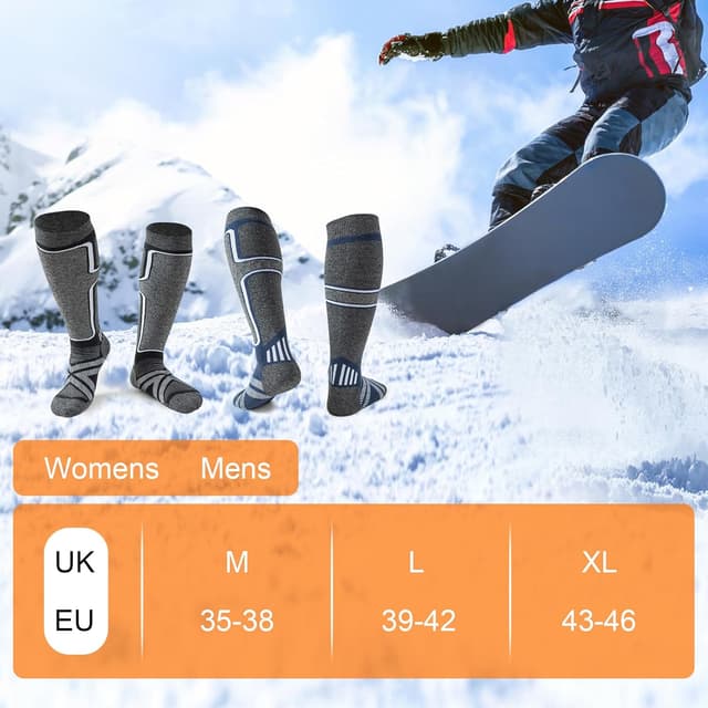 Thumbnail 5 de Cirorld Skisocken Merinowolle 2 Paar