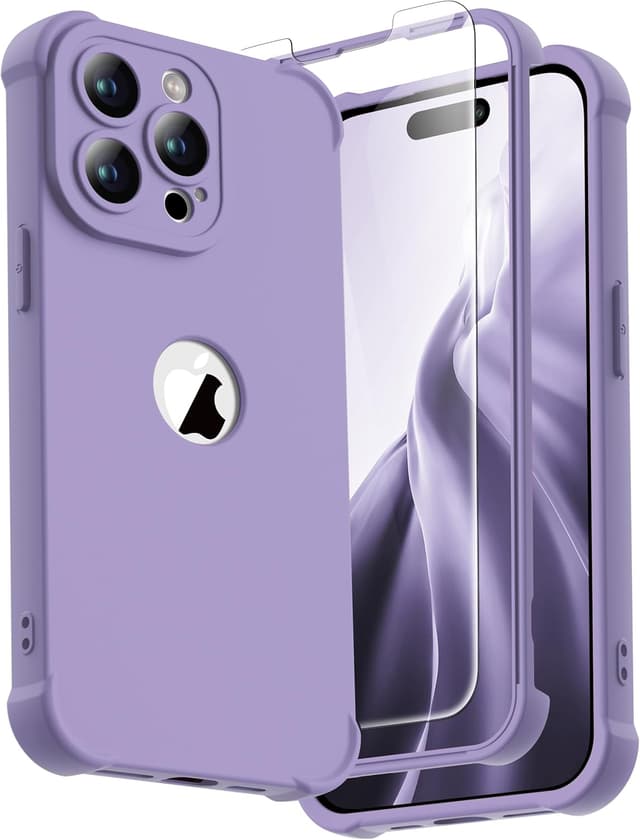 Detalle de iPhone 15 Pro Max case 6.7 inch, lilac