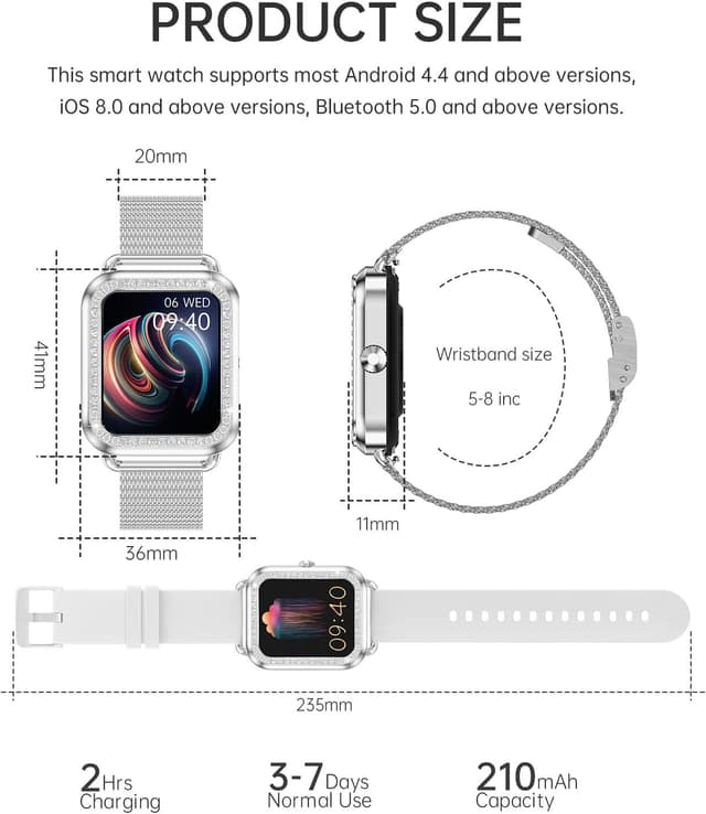 Thumbnail 6 de Reloj Inteligente Mujer Xiaomi Band 7 con Notificaciones y Salud ⏱️