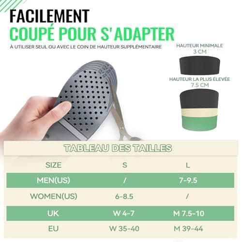 Thumbnail 5 de DynWalker Plantillas Elevadoras 3-7,5 cm 👞