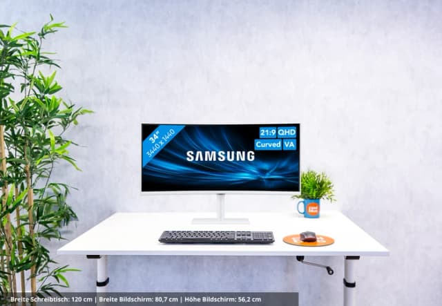 Thumbnail 12 de Samsung ViewFinity S6 LS34C650TAUXEN 34