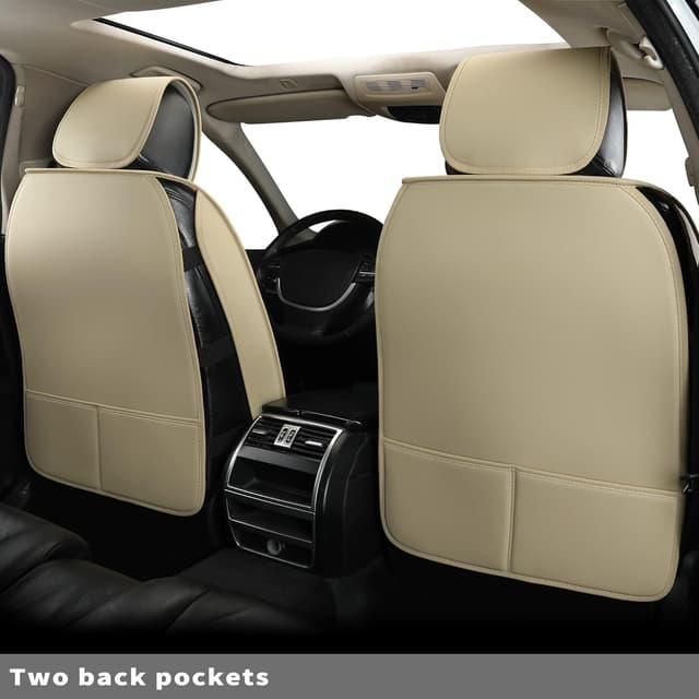 Thumbnail 2 de Vankerful Lot de 2 housses sièges avant Beige