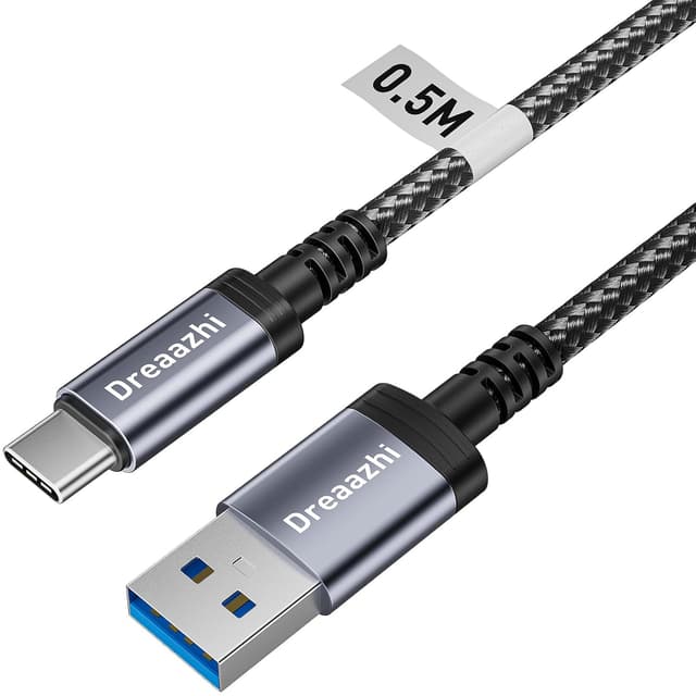 Detalle de Dreaazhi USB C Data Cable 0.5m, USB 3.1 Gen 2
