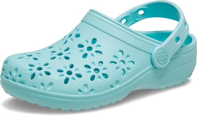 Detalle de Crocs Classic Floral Cut Out Clog T zuecos 23/24