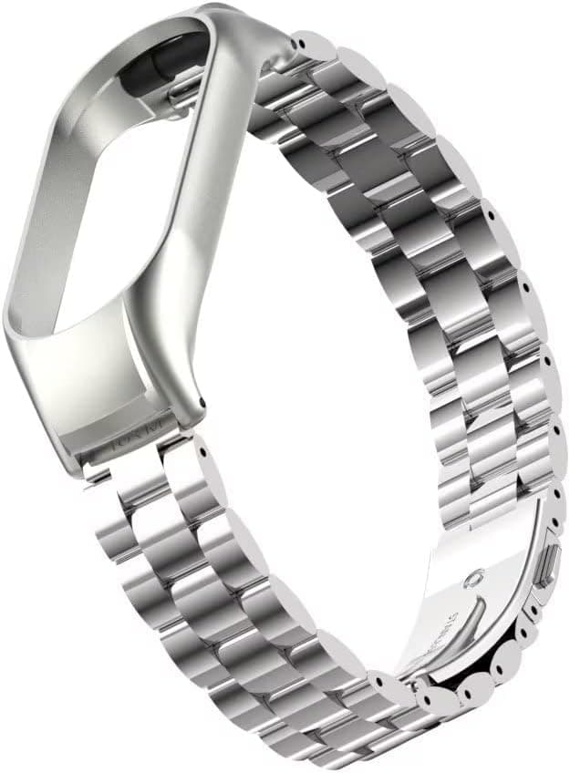 Detalle 2 de Edelstahl-Armband für Xiaomi Mi Band 7 von nuosiweilang (316er Stahl, kompatibel)