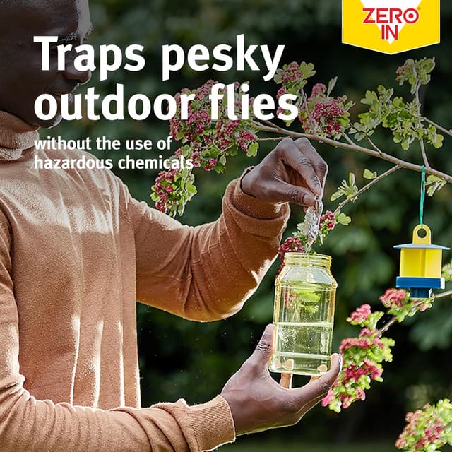 Thumbnail 2 de Zero In Outdoor Catcher Fly Trap 3-Pack