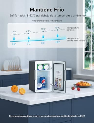 Detalle 2 de AstroAI Nevera portátil 6 L negra