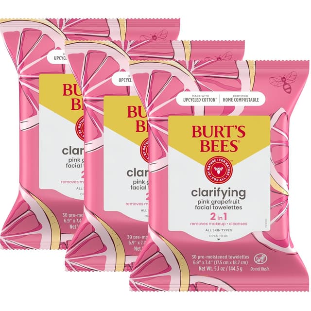 Thumbnail 5 de Burt's Bees Coconut & Lotus Face Wipes 30 Ct.