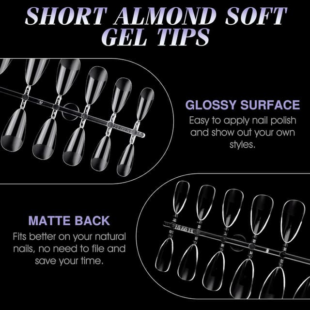 Thumbnail 6 de gelike ec Full Cover Gelnägel 240 Stück 💅