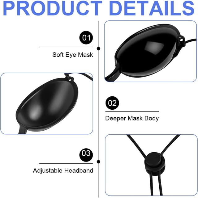 Detalle de LOPHE Sunbed Goggles (Adjustable UV & Infrared Protection) – 1 Pair