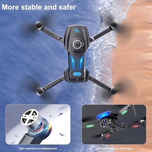 Thumbnail 4 de OBEST Drone GPS 4K avec FPV et 360°