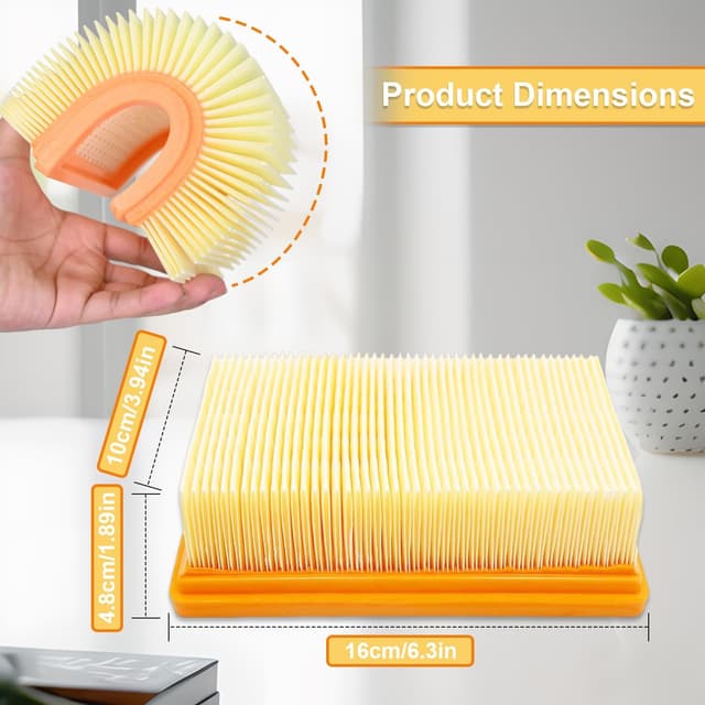 Detalle 2 de ACOMTUO filtre de remplacement Kärcher 4 pièces