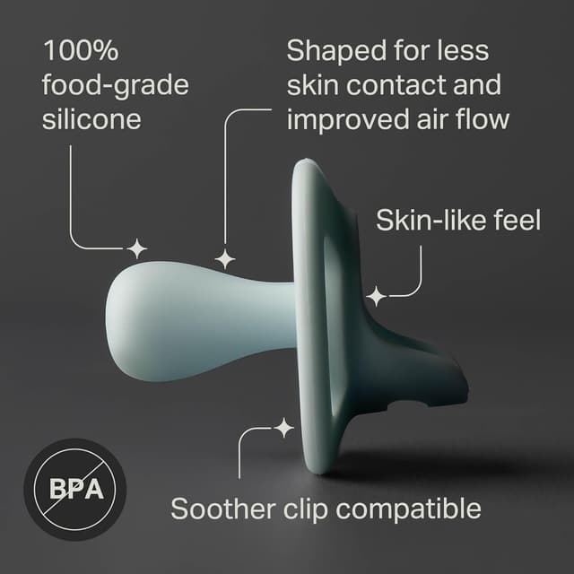 Thumbnail 3 de Tommee Tippee Ultra‑Light StayPut Dummy 4-pack