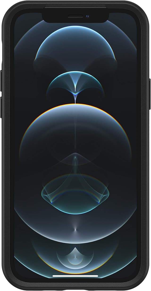 Detalle 2 de OtterBox Cover Symmetry per iPhone 12 / iPhone 12 Pro: sottile antiurto fino a 2 metri, nero