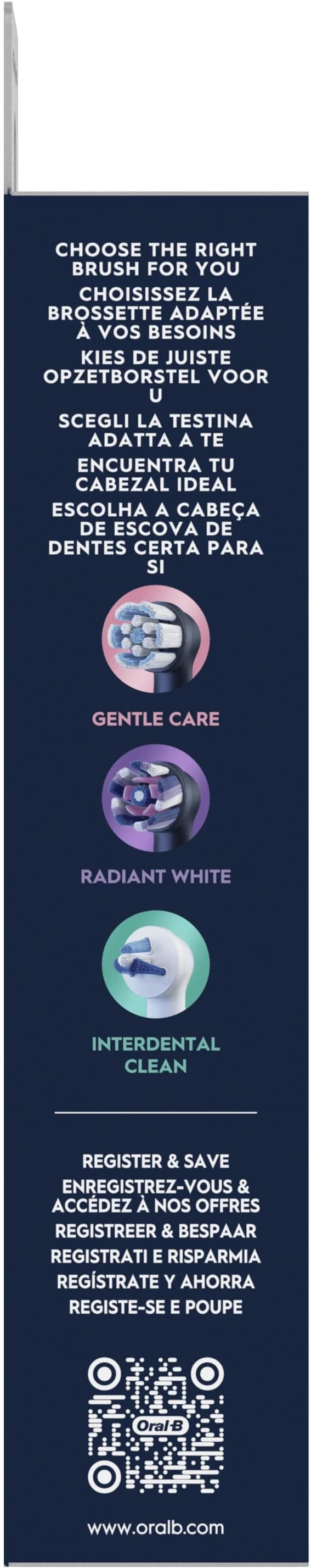 Detalle 2 de Oral-B iO Ultimate Clean Schwarz 8 Stück