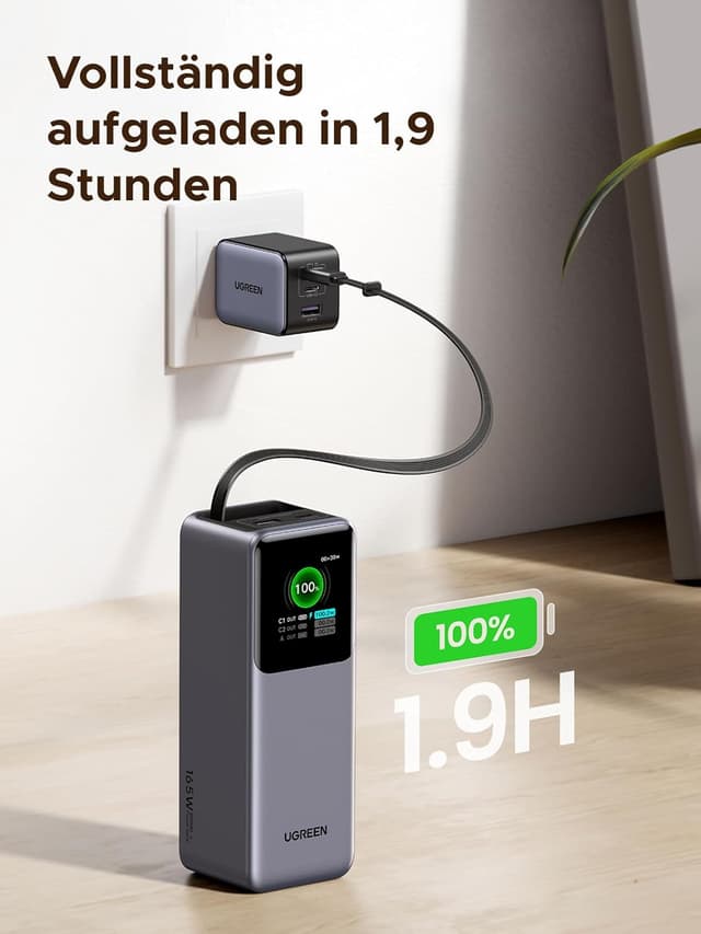 Thumbnail 6 de UGREEN Nexode Power Bank 20000mAh 165W Schnellladen