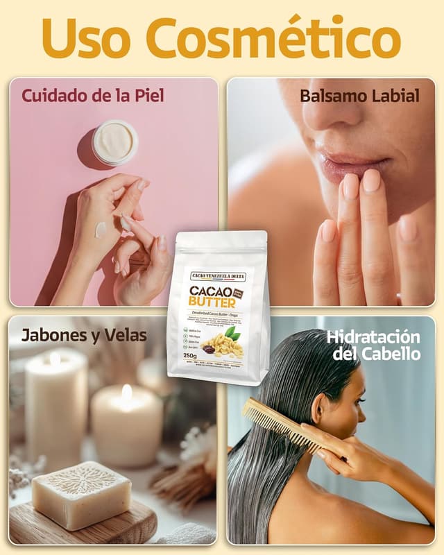 Thumbnail 4 de Cacao V Delta Manteca de Cacao pura 250g