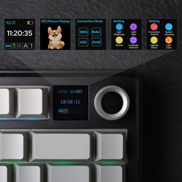 Thumbnail 3 de EPOMAKER X Aula F75 MAX Tastiera 75%