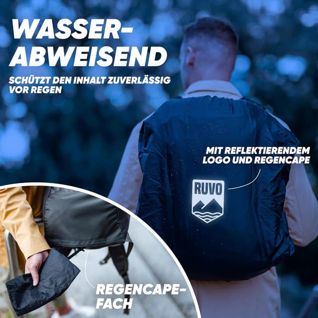 Thumbnail 4 de RUVO Premium Rolltop Rucksack 34 L