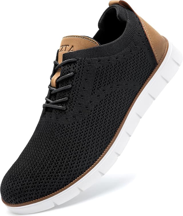 Thumbnail 6 de LEZTA Herren Anzugschuhe Sneaker Oxfords aus Mesh – atmungsaktiv, leicht & bequem