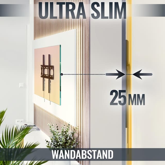 Detalle de RICOO F0244 TV Wandhalterung 60 kg VESA