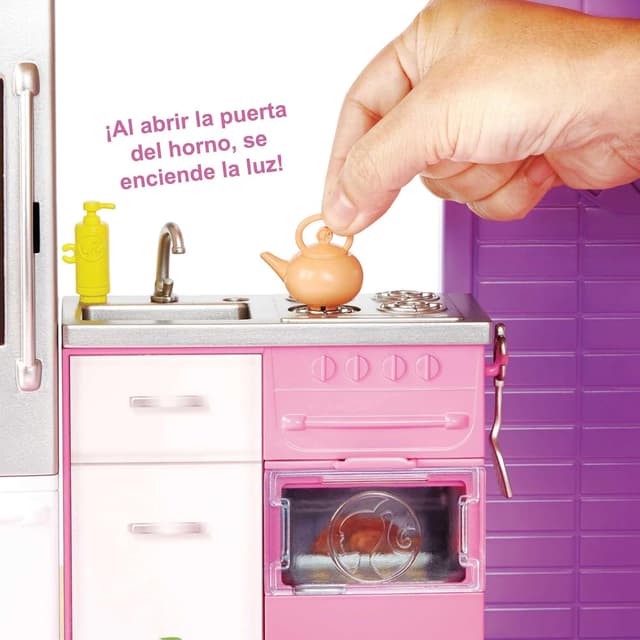 Thumbnail 7 de Barbie Dreamhouse Casa de Muñecas 🏠 3 Pisos, Luz y Sonido