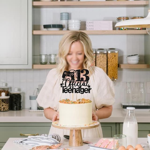 Thumbnail 6 de Xsstarmi 1 Pack 13 Official Teenager Cake Topper