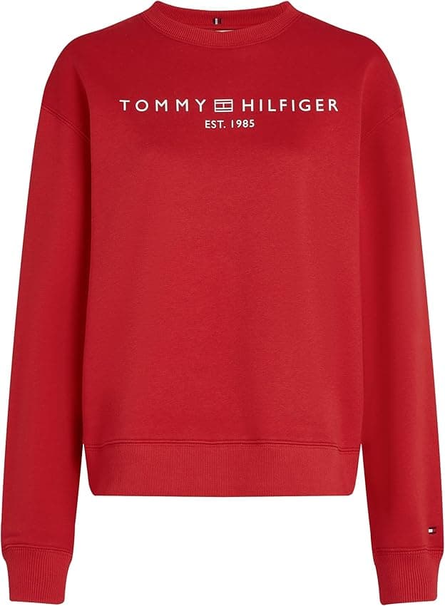 Thumbnail 2 de Tommy Hilfiger Sudadera mujer Rojo M, 64% algodón