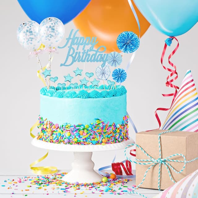 Thumbnail 5 de Decoración para tartas 17 unidades estrellas