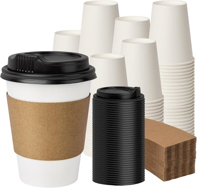 Detalle de PACKINNO 12 oz Disposable Coffee Cups