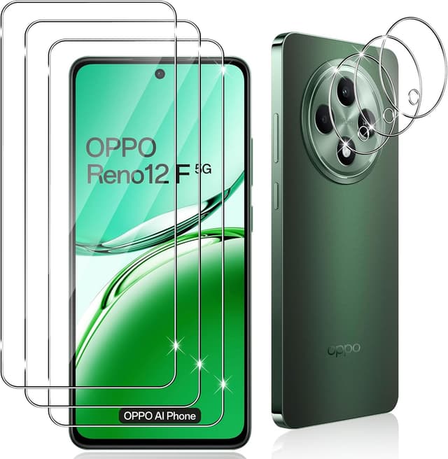 Detalle de Datree Displayschutz für OPPO Reno 12F 9H