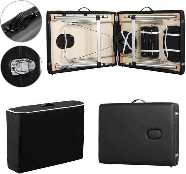 Thumbnail 1 de Yaheetech Camilla Masaje Plegable 92 cm