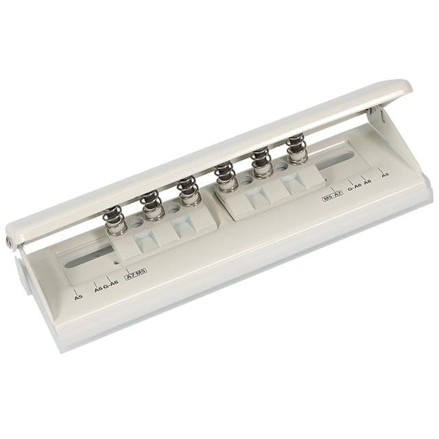 Detalle de 6-Hole Paper Puncher All Metal Adjustable