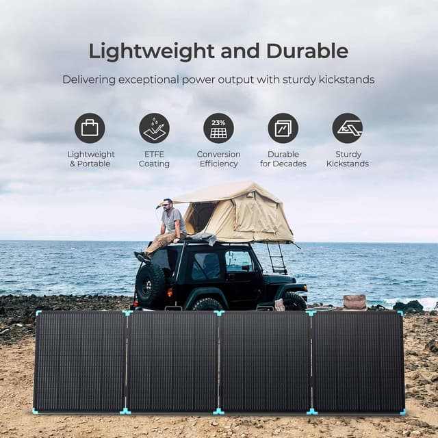 Thumbnail 1 de Renogy 400W Portable Solar Panel Suitcase for Camping ☀